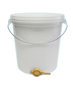 Kärl, plast 45kg med grepe och platskran (Hög)